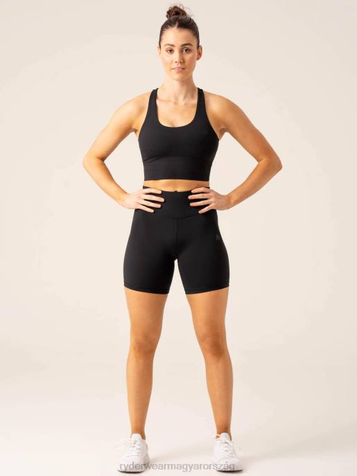 ruházat Ryderwear nkd arch középhosszú rövidnadrág fekete nők B48F558