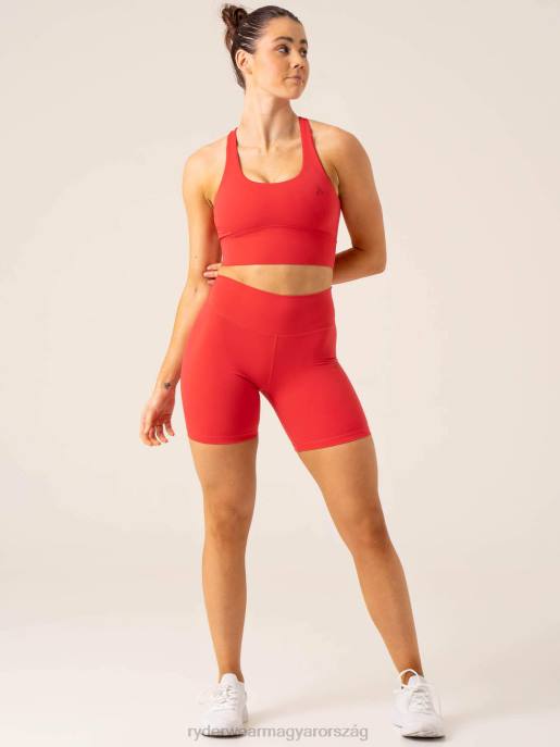 ruházat Ryderwear nkd arch középhosszú rövidnadrág piros nők B48F555
