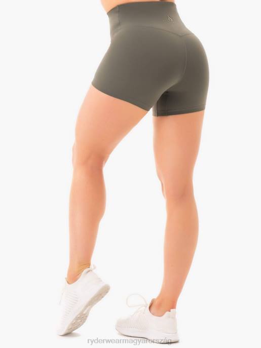 ruházat Ryderwear nkd magas derekú rövidnadrág khaki nők B48F707