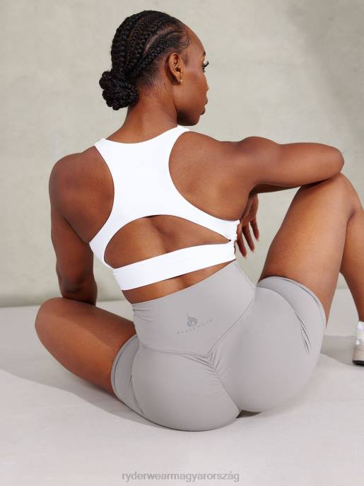 ruházat Ryderwear nkd magas derekú scrunch rövidnadrág acélszürke nők B48F540