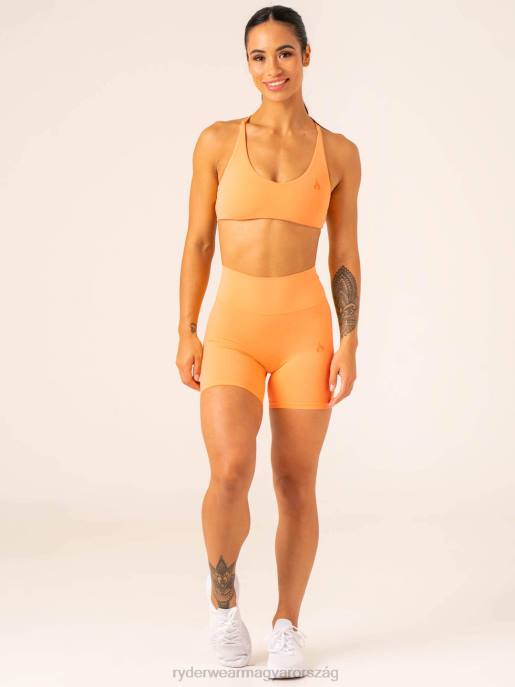 ruházat Ryderwear nkd magas derekú scrunch rövidnadrág narancsos zserbet nők B48F545