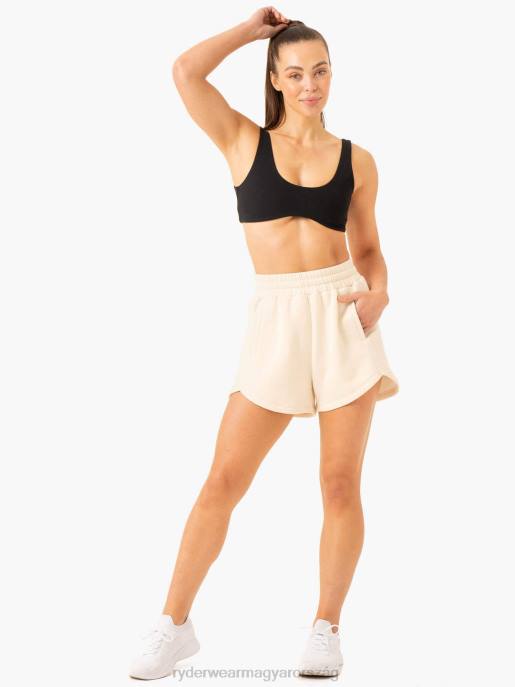 ruházat Ryderwear oldalsó pálya rövidnadrág vanília nők B48F593