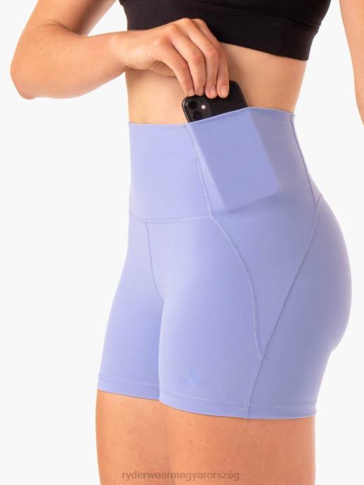 ruházat Ryderwear sola magas derekú rövidnadrág lila nők B48F650