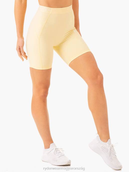 ruházat Ryderwear szinttel feljebb magasított derekú scrunch rövidnadrág vaj nők B48F592