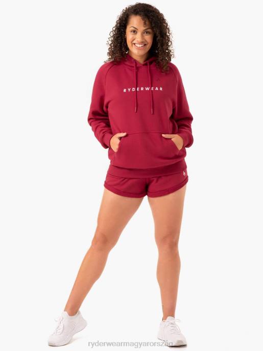 ruházat Ryderwear szolgálaton kívüli gyapjú rövidnadrág Burgundia nők B48F628