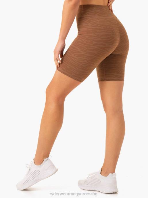ruházat Ryderwear átalakítja a közepes hosszúságú rövidnadrágot csokoládé zebra nők B48F586