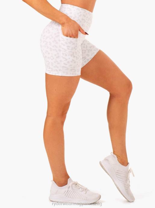 ruházat Ryderwear ultra magas derekú középhosszú rövidnadrág hópárduc nők B48F627
