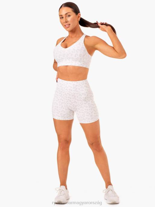 ruházat Ryderwear ultra magas derekú középhosszú rövidnadrág hópárduc nők B48F627