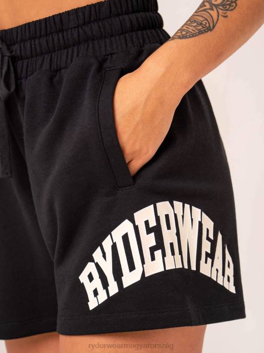 ruházat Ryderwear wocollegiate track rövid fekete nők B48F560