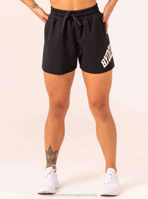 ruházat Ryderwear wocollegiate track rövid fekete nők B48F560