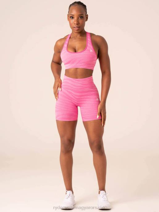 ruházat Ryderwear zebra varrat nélküli rövidnadrág rózsaszín zebra nők B48F535