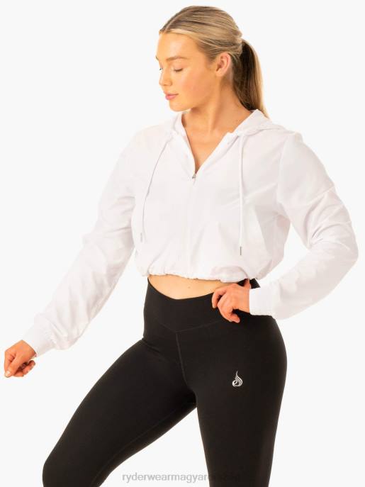 ruházat Ryderwear elemes széldzseki fehér nők B48F890
