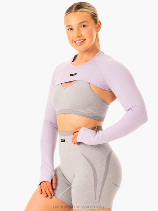 ruházat Ryderwear excel zökkenőmentes szuper termés levendula márga nők B48F878