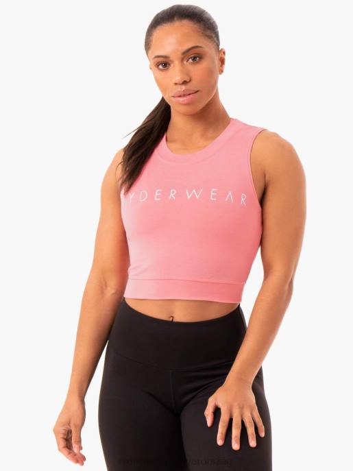 ruházat Ryderwear motion crop top rózsaszín nők B48F958