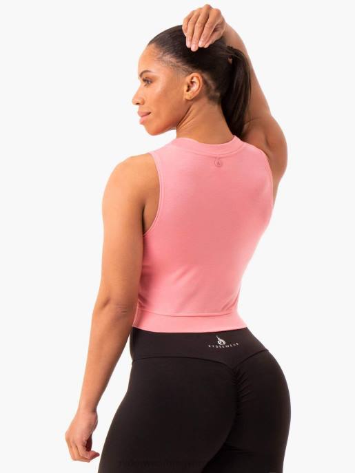 ruházat Ryderwear motion crop top rózsaszín nők B48F958
