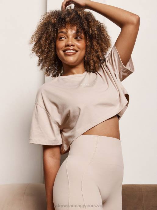 ruházat Ryderwear stride oversize póló kréta nők B48F762