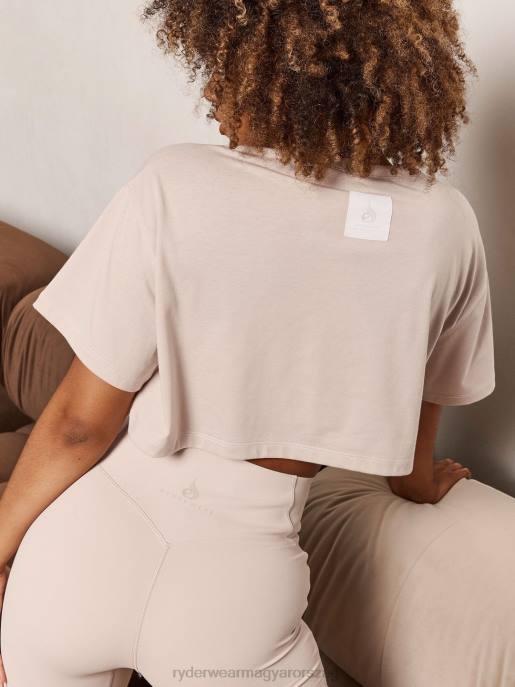 ruházat Ryderwear stride oversize póló kréta nők B48F762