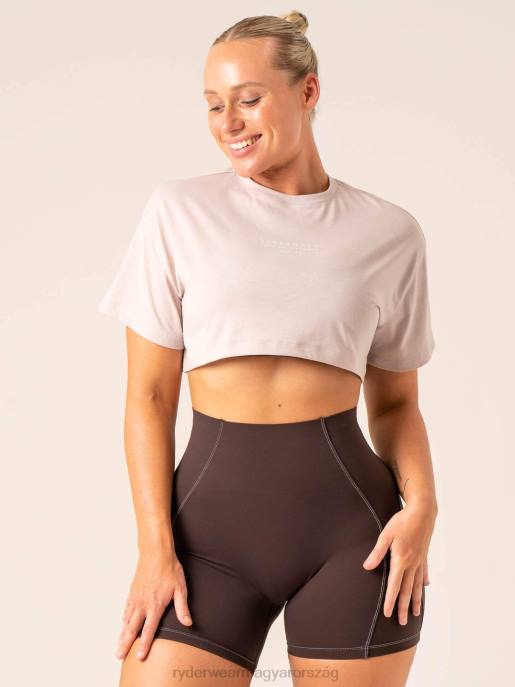 ruházat Ryderwear stride oversize póló kréta nők B48F762