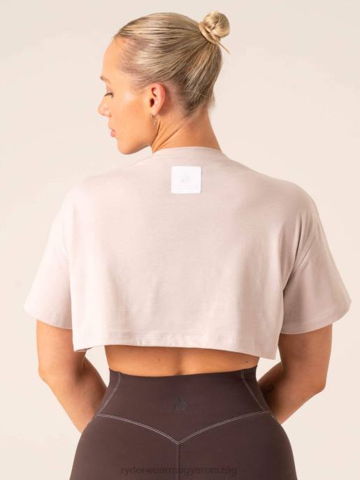 ruházat Ryderwear stride oversize póló kréta nők B48F762