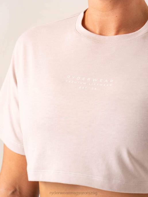 ruházat Ryderwear stride oversize póló kréta nők B48F762