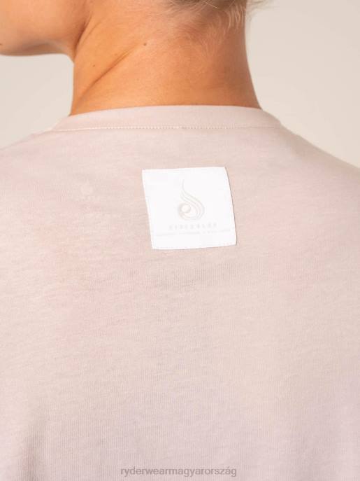 ruházat Ryderwear stride oversize póló kréta nők B48F762