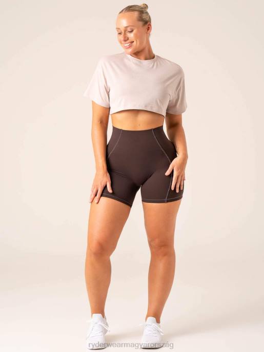 ruházat Ryderwear stride oversize póló kréta nők B48F762