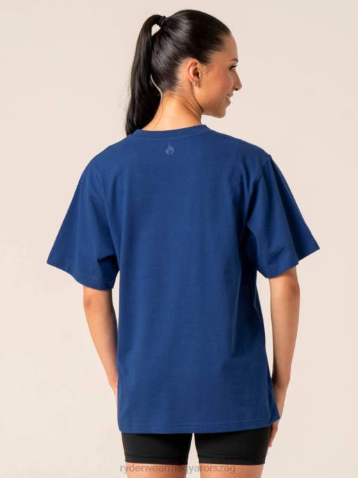 ruházat Ryderwear légy kedves póló haditengerészet nők B48F797