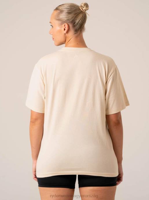 ruházat Ryderwear légy kedves póló kréta nők B48F798