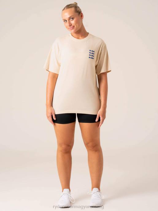 ruházat Ryderwear légy kedves póló kréta nők B48F798