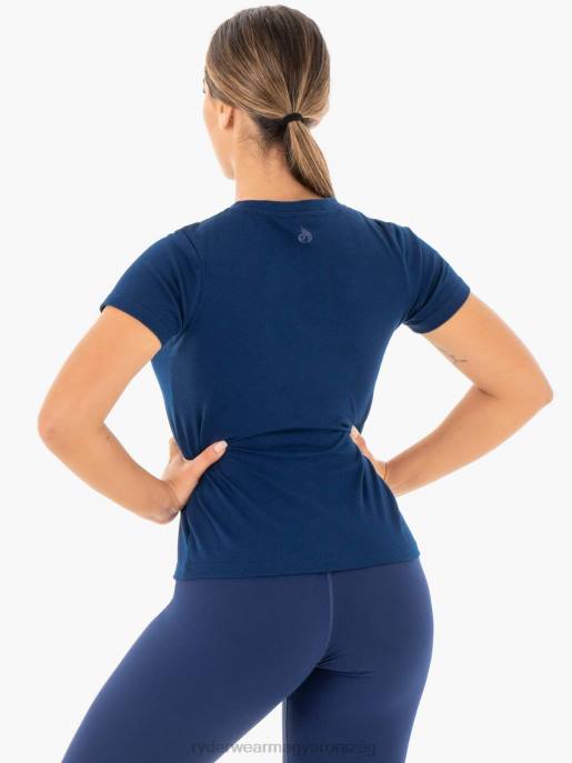 ruházat Ryderwear mozgásos póló haditengerészet nők B48F1053