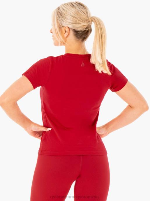 ruházat Ryderwear mozgásos póló piros nők B48F1049