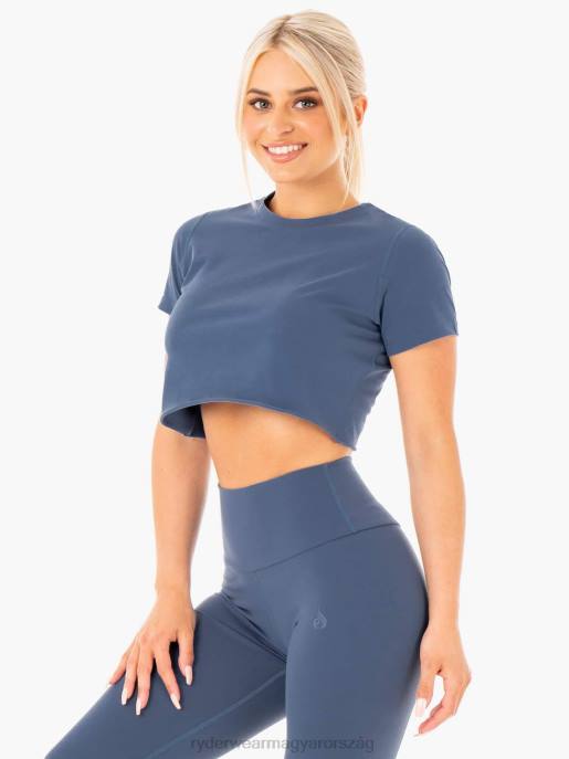 ruházat Ryderwear mozgásra vágott póló acél kék nők B48F1060