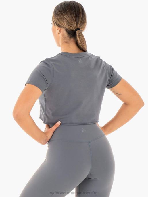 ruházat Ryderwear mozgásra vágott póló faszén nők B48F1057