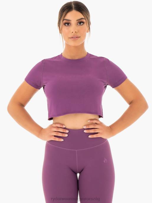 ruházat Ryderwear mozgásra vágott póló lila nők B48F1062