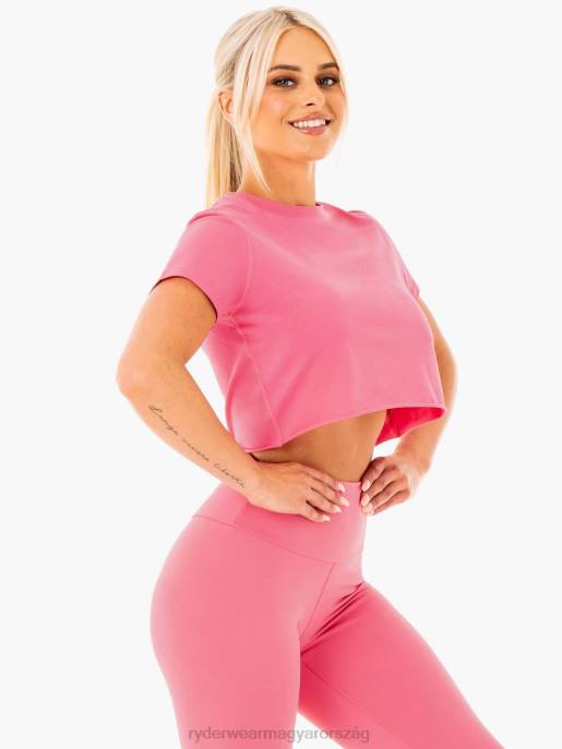 ruházat Ryderwear mozgásra vágott póló rózsaszín limonádé nők B48F1058