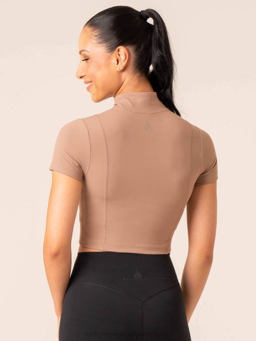 ruházat Ryderwear nkd félcipzáras póló tópszín nők B48F773