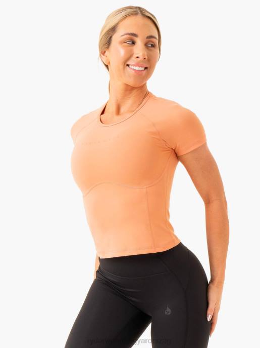 ruházat Ryderwear nkd kerettel ellátott póló terrakotta nők B48F858