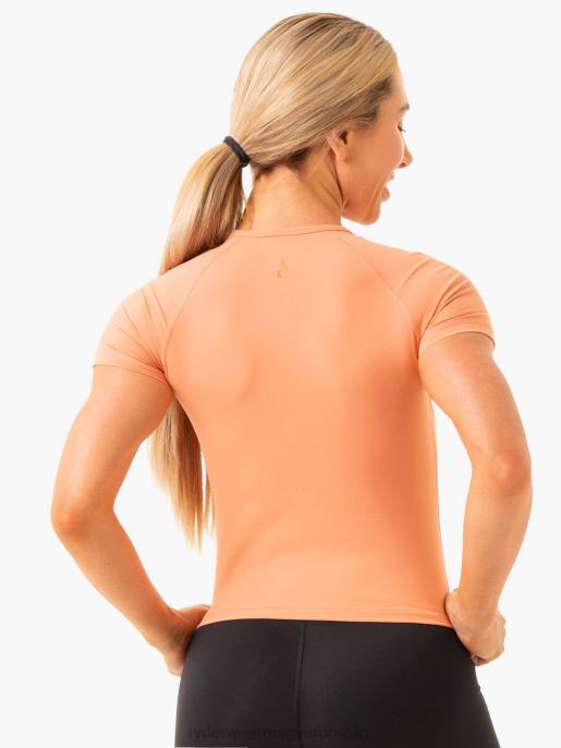 ruházat Ryderwear nkd kerettel ellátott póló terrakotta nők B48F858