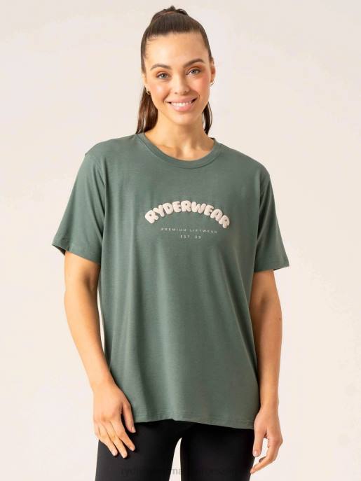 ruházat Ryderwear off side horogsoros póló zsálya nők B48F810