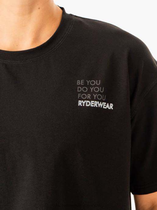 ruházat Ryderwear póló szerkesztése fekete nők B48F875