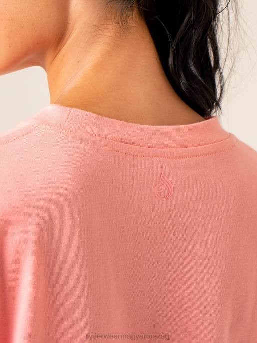 ruházat Ryderwear pozitív hangulatú póló rózsaszín nők B48F803
