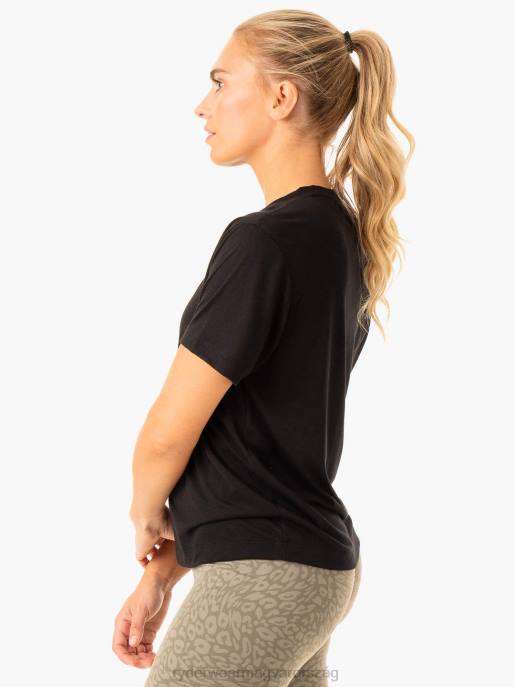 ruházat Ryderwear rotációs póló fekete nők B48F861