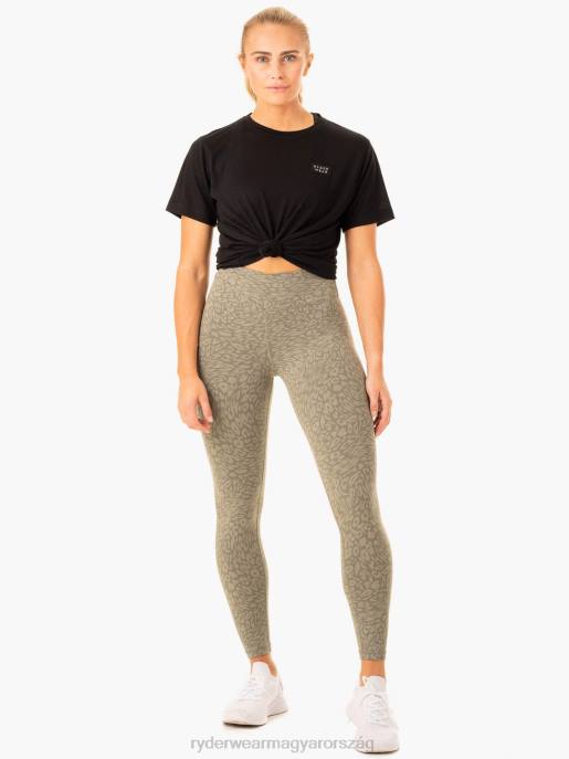 ruházat Ryderwear rotációs póló fekete nők B48F861