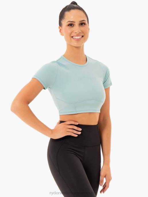 ruházat Ryderwear sola testes póló tengerhab kék nők B48F1013