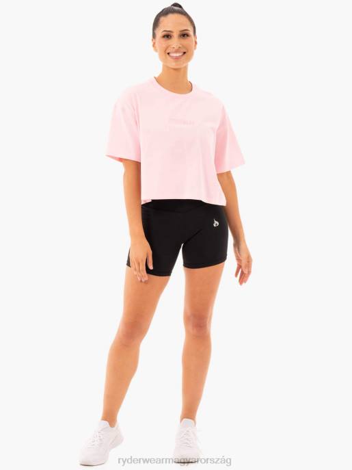 ruházat Ryderwear stúdió póló jég rózsaszín nők B48F996