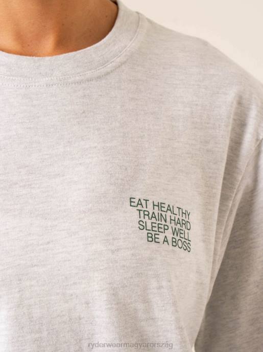 ruházat Ryderwear wellness póló hómárga nők B48F800