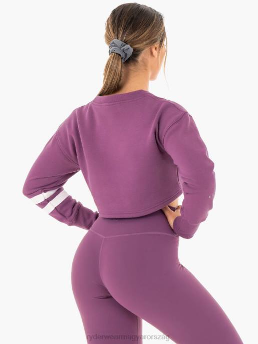 ruházat Ryderwear mozgásra vágott pulóver lila nők B48F1047