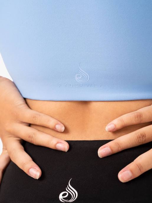 ruházat Ryderwear adaptáld az egyik vállú sportmelltartót égszínkék nők B48F367