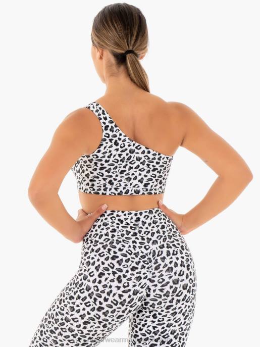 ruházat Ryderwear adaptáld az egyik vállú sportmelltartót hópárduc nők B48F440