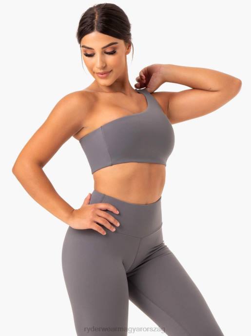 ruházat Ryderwear adaptáld az egyik vállú sportmelltartót szürke nők B48F424